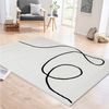 Vimoda Designteppich Wohnzimmer, Rechteckig, Höhe: 11 mm, Moderner, Teppich, Kurzflor, Schlafzimmer Bild 3