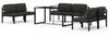 vidaXL 7-tlg. Garten-Lounge-Set mit Kissen Aluminium Anthrazit 3115921 Bild 2