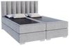 FDM Boxspringbett Polsterbett Stauraumbett Springbett 140x200, 160x200, 180x200cm (MADE IN EU - mit hochwertigem Velours Bezug, Kontinentalbett, dekorativem Kopfteil, Boxspring, mit großen gepolsterten Kopfteil, mit Bettkasten zum aufklappen), zwei Bet... Bild 4