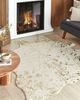 Kunstfell-Teppich Kuh beige mit goldenen Sprenkeln 150 x 200 cm BOGONG Bild 3