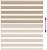 vidaXL Doppelrollo Sandbraun 130x150 cm Stoffbreite 125,9 cm Polyester 4014553 Bild 5