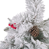Künstlicher Weihnachtsbaum schneebedeckt 120 cm weiß MASALA Bild 4