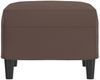 vidaXL Fußhocker Braun 60 x 50 x 41 cm Kunstleder [349289] Bild 4
