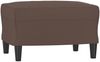 vidaXL Fußhocker Braun 60 x 50 x 41 cm Kunstleder [349289] Bild 2