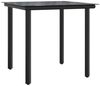 vidaXL 3-tlg. Garten-Essgruppe mit Kissen Braun Poly Rattan 3212340 Bild 3