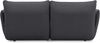 DOMO. collection Ecksofa 800 022, kleines Modulsofa in L-Form mit Taschenfederkern und attraktiver Biese-Naht, Sofa, Polsterecke, Eckcouch 194 x 168 x 79 cm (BxTxH), dunkelgrau Bild 4