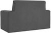 vidaXL Kindersofa 2-Sitzer Anthrazit Weich Plüsch 4104798 Bild 5