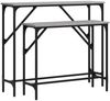vidaXL Konsolentische 2 Stk. Grau Sonoma Holzwerkstoff 834143 Bild 2
