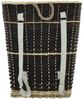 vidaXL Holzkorb mit Trageriemen 57 x 51 x 69 cm Natur Weide 286975 Bild 4