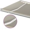 vidaXL Automatische Markise mit LED & Windsensor 500x350 cm Creme 3069032 Bild 5