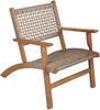 Sitzgruppe Sonora, Teak-Look aus Eukalyptus FSC 100%, Kunststoffgeflecht Bild 5