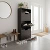 Relaxdays Schuhschrank Kipper mit offenem Fach Bild 3