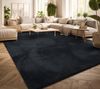 TT Home Teppich Diele, Esszimmer, Flur, Schlafzimmer, Wohnzimmer, Rechteckig, Höhe: 14 mm, Wohnzimmer Kurzflor Einfarbig Modernes Design Waschbar Bild 3