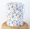 Loolay Bettnestchen PREMIERE! Blumenwiese BLAU Bettumrandung 420, 360, 210, 180 x30cm, (Babynestchen Bettsprossen Kopfschutz Babyausstattung Türkis Blumen BABYNEST, 100% Baumwolle Babybett Bettschutzgitter Umrandung), LOOLAY® - 100% Europäische Stoffe ... Bild 4