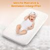 YOLEO Beistellbett 3 in 1 Babybett Babywiege für Neugeborene, Schaukelbettchen mit Rädern Bild 2