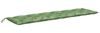 vidaXL Gartenbank-Auflagen, 2 Stk., Polyester, Blattmuster Grün, 200 x 50 x 7 cm Bild 4