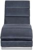 vidaXL Chaiselongue Grau Wildleder-Optik 281295 Bild 5