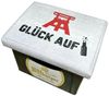 eXODA Sitzauflage Bierkistensitzauflage mit Glück Auf Kasten Bild 2