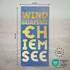 Chiemsee Strandtuch, Badetuch, Sporttuch, Strandlaken 90 x 180 cm Bild 2