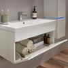 HOME DELUXE Badmöbel-Set mit LED-Beleuchtung 'WANGEROOGE BIG - L', Weiß Bild 3