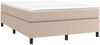 vidaXL Boxspringbett Matratze Cappuccino-Braun 160x200 cm Kunstleder 3144619 Bild 3