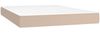 vidaXL Boxspringbett Matratze Cappuccino-Braun 160x200 cm Kunstleder 3144619 Bild 5