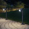 LED-Wegeleuchte Spot Way N, 7,86 W Pollerleuchte mit dämmerungsautomatik, inkl. GU10-Leuchtmittel, 512 lm, Aluminium, IP44 Bild 2