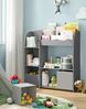 Songmics Bücherregal Kinderregal, Spielzeugregal mit 2 Aufbewahrungsboxen Bild 5