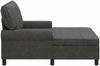 vidaXL Lounge-Liege mit Kissen Schwarz 91 x 157 x 91 cm Kunstleder 42022917 Bild 5