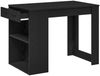 vidaXL Schreibtisch mit Schubladen und Ablage Schwarz Eichen-Optik 858687 Bild 5