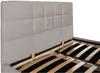 Vente-unique - ELIAVA Bett Stoff Beige - B 213 cm x H 106 cm x L 190 cm Bild 5