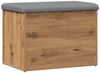 vidaXL Sitzbank mit Stauraum Artisan-Eiche 62x42x45 cm Holzwerkstoff 857616 Bild 2