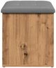 vidaXL Sitzbank mit Stauraum Artisan-Eiche 62x42x45 cm Holzwerkstoff 857616 Bild 4