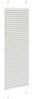 vidaXL Plissee Hellgrau 40x100 cm Stoffbreite 39,4 cm Polyester 4015318 Bild 4