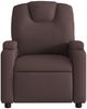vidaXL Relaxsessel Dunkelbraun Stoff 372370 Bild 3