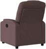 vidaXL Relaxsessel Dunkelbraun Stoff 372370 Bild 5