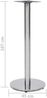 vidaXL Bistrotisch-Gestell Silbern Ø45x107 cm Edelstahl 325440 Bild 5