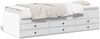 vidaXL Tagesbett mit Schubladen ohne Matratze Weiß 90x190 cm 3280881 Bild 2