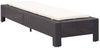 vidaXL Sonnenliege mit Auflage Schwarz Poly Rattan 46234 Bild 2