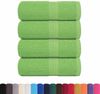 vidaXL Waschtücher FROGN 4 Stk. Apfelgrün 30x30 cm 360 g/m² 137017 Bild 2
