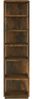 vidaXL Schuhregal Räuchereiche 27,5x27x102 cm Holzwerkstoff 815972 Bild 3