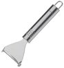 Fackelmann Ziehschäler OVALGRIFF, Universalschäler aus Edelstahl, robuster Schäler für Gemüse und Obst mit scharfer Klinge (Farbe: Silber), Menge: 1 Stück Bild 4