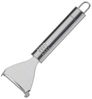 Fackelmann Ziehschäler OVALGRIFF, Universalschäler aus Edelstahl, robuster Schäler für Gemüse und Obst mit scharfer Klinge (Farbe: Silber), Menge: 1 Stück Bild 5