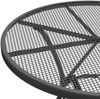 vidaXL Gartentisch Ø80x72 cm Streckmetall Anthrazit 317343 Bild 4