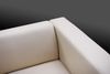 2er Sofa Couch Loungesofa Lille ~ Kunstleder, rot Bild 3