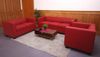 2er Sofa Couch Loungesofa Lille ~ Kunstleder, rot Bild 5