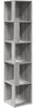 vidaXL Eckregal Grau Sonoma 33x33x164,5 cm Holzwerkstoff 816027 Bild 2