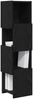 vidaXL Eckschrank Schwarz Eichen-Optik 25,5x25x102cm Holzwerkstoff 889806 Bild 3