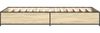 vidaXL Bettrahmen Sonoma-Eiche 80 x 200 cm Holzwerkstoff 8009137 Bild 5