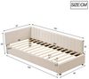Odikalo Polsterbett Schlafsofa 90*200 Multifunktionsbett mit/ohne 2 Stauraumschubladen Bild 4